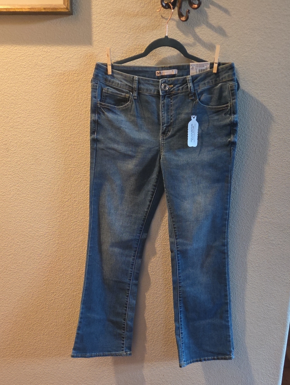 SO Women’s Straight Leg Jeans, 13S, NWT